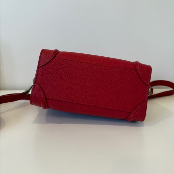 Celine Nano Luggage Tote — Pop Red - Picture 3 of 9